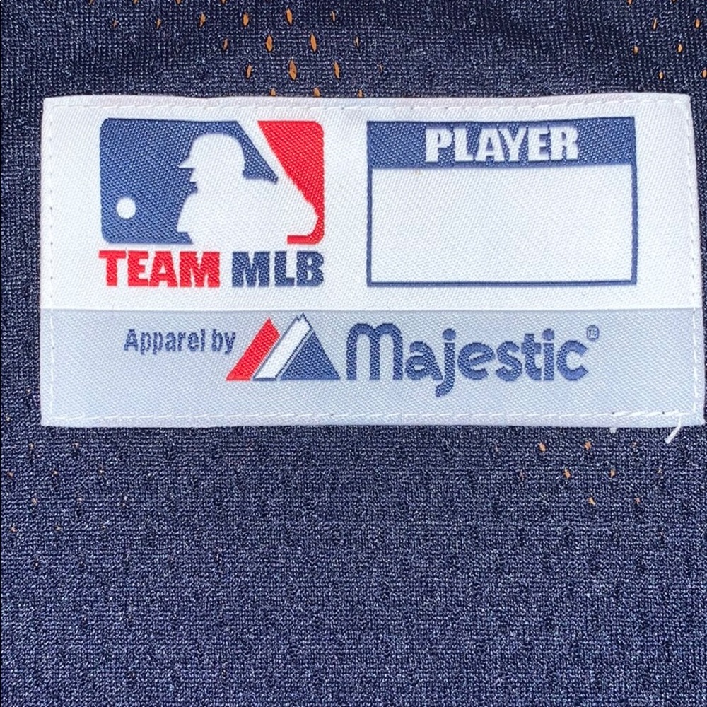 ⭐️NWOT Youth XL⚾️ MLB Baseball JERSEY Navy by Ma… - Picture 2 of 8